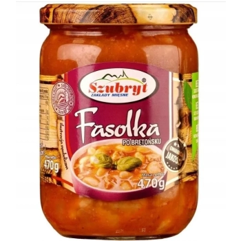 Fasolka po bretońsku 470 g w słoiku SZUBRYT