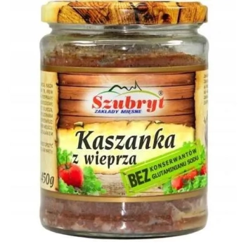 KASZANKA Z WIEPRZA 450g Szubryt