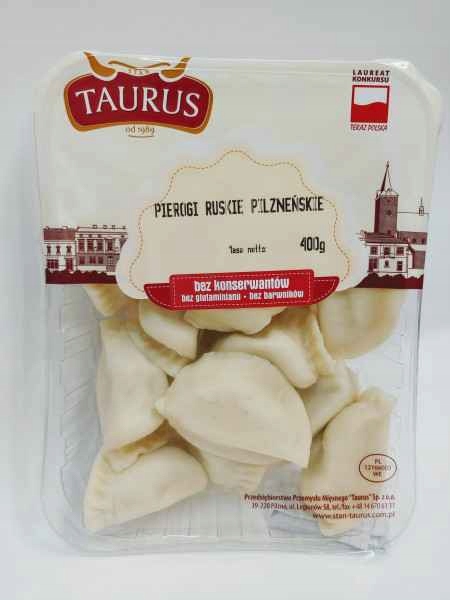 PIEROGI RUSKIE 400g TAURUS BEZ KONSERWANTÓW