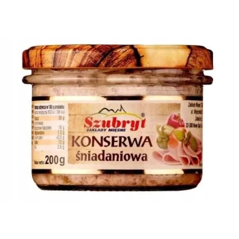 Konserwa śniadaniowa w słoiku 200 g