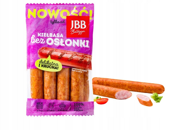 KIEŁBASA BEZ OSŁONKI 680G JBB