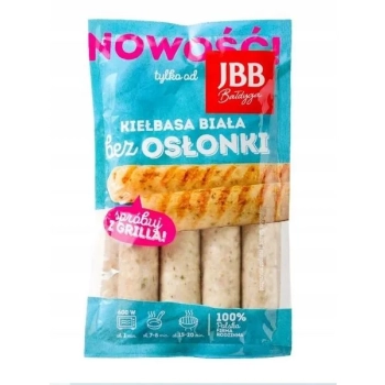 KIEŁBASA BIAŁA BEZ OSŁONKI 700G JBB NOWOŚĆ !